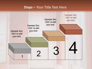 Wide Door Way PowerPoint Template