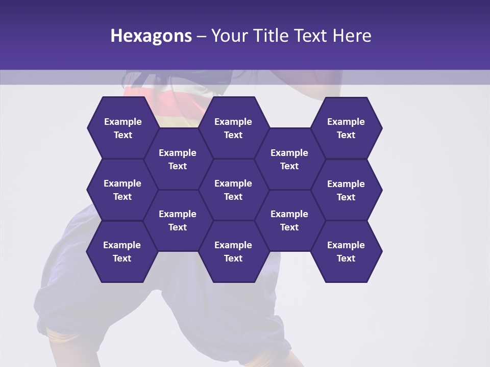 Dancing Rastafarian Clothing PowerPoint Template