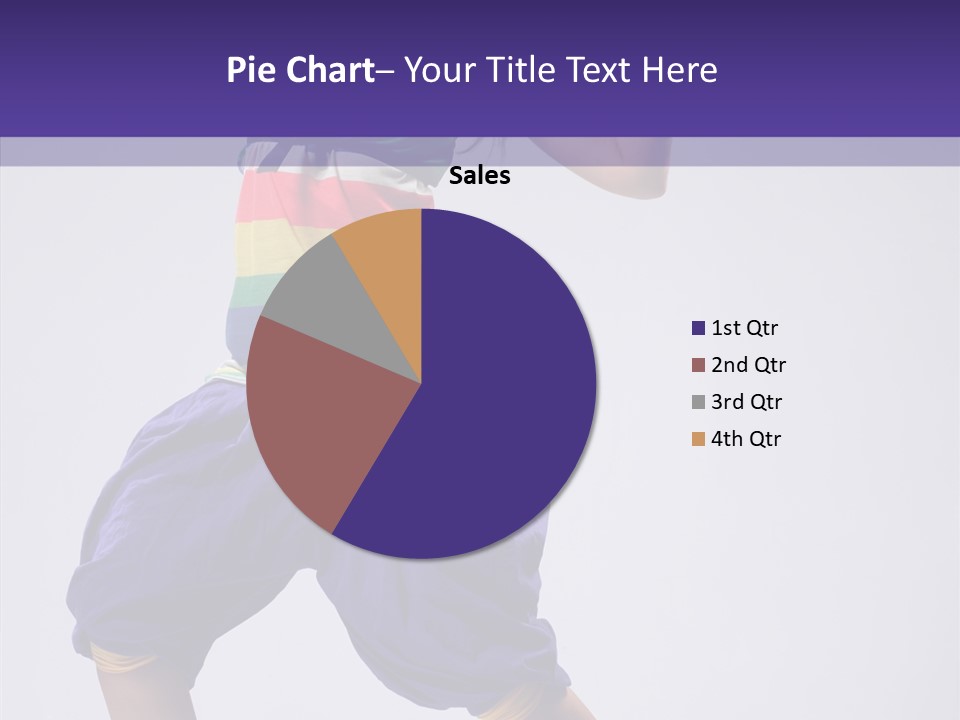 Dancing Rastafarian Clothing PowerPoint Template