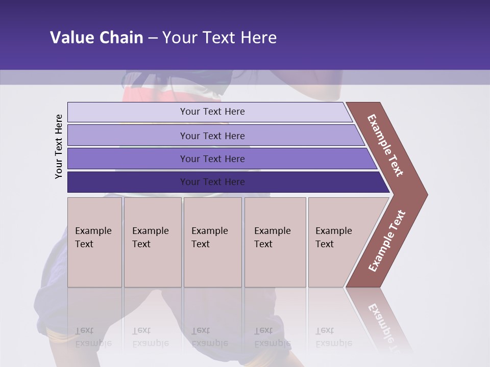 Dancing Rastafarian Clothing PowerPoint Template