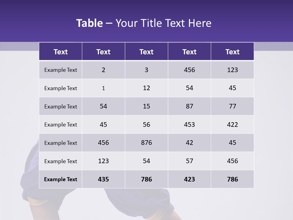 Dancing Rastafarian Clothing PowerPoint Template