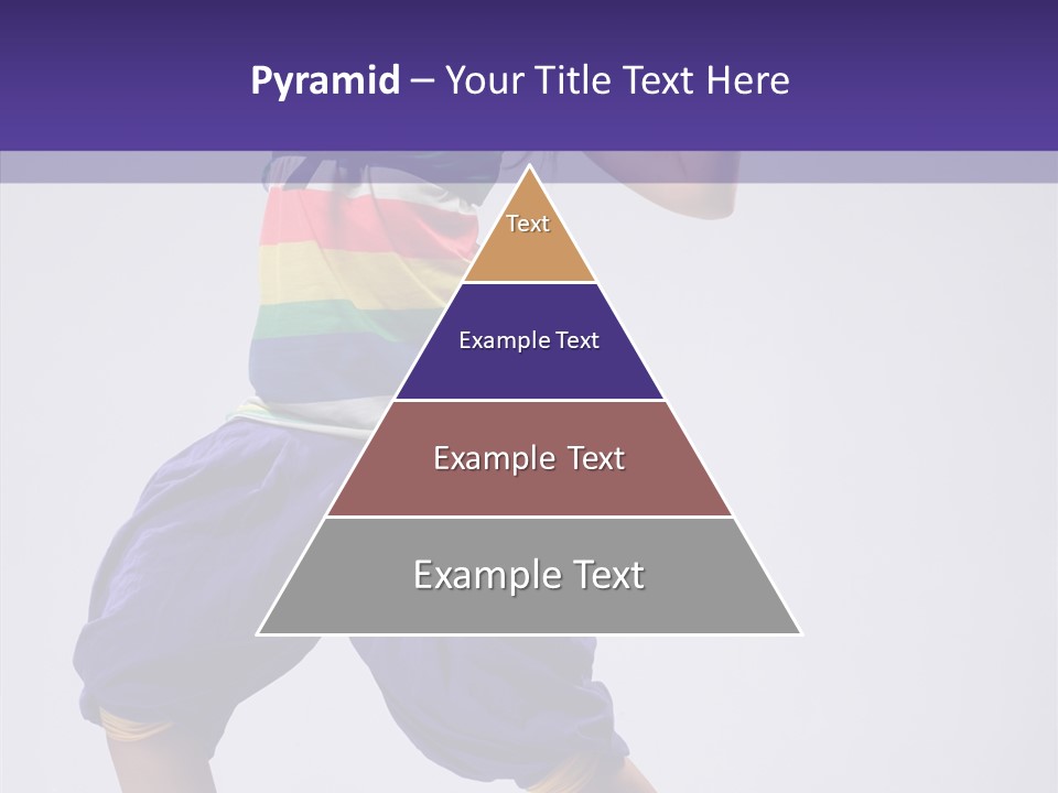 Dancing Rastafarian Clothing PowerPoint Template