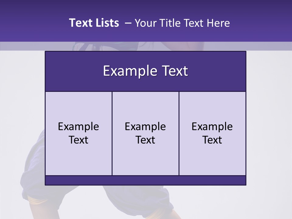 Dancing Rastafarian Clothing PowerPoint Template