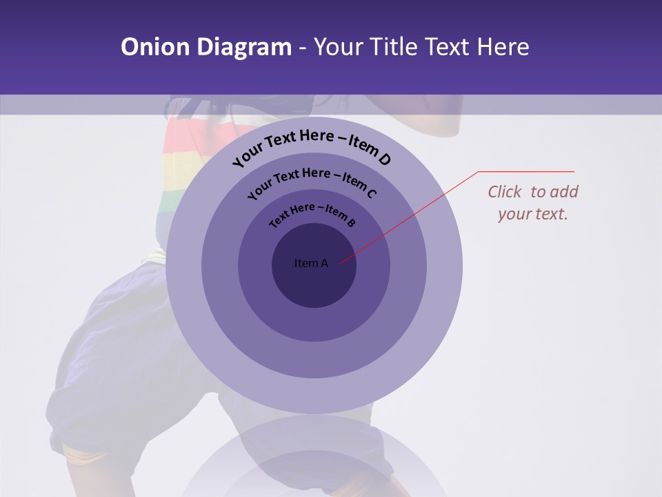 Dancing Rastafarian Clothing PowerPoint Template