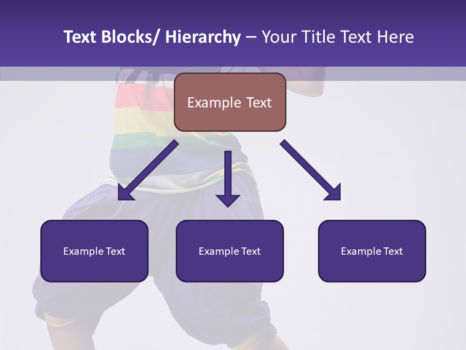 Dancing Rastafarian Clothing PowerPoint Template