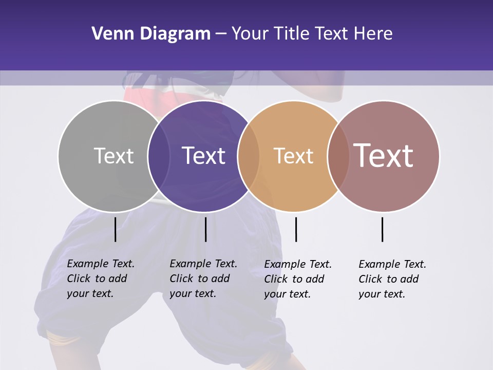 Dancing Rastafarian Clothing PowerPoint Template