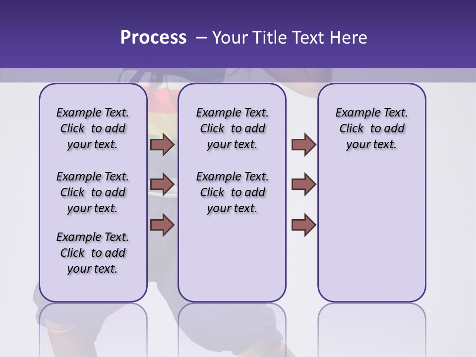 Dancing Rastafarian Clothing PowerPoint Template