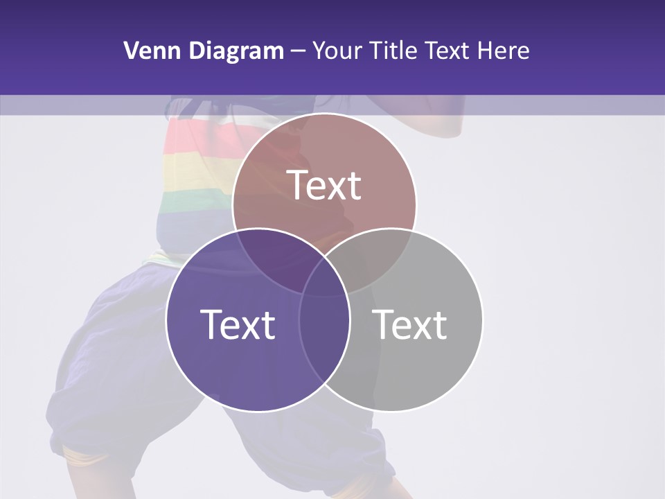 Dancing Rastafarian Clothing PowerPoint Template