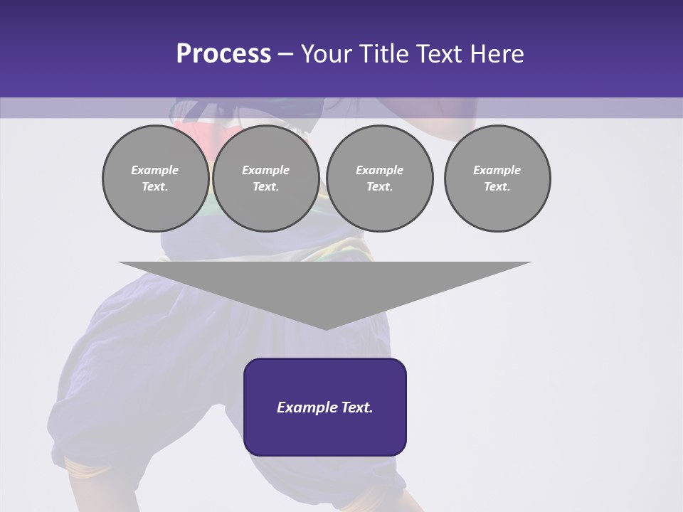 Dancing Rastafarian Clothing PowerPoint Template