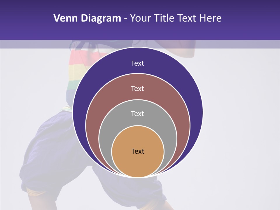 Dancing Rastafarian Clothing PowerPoint Template