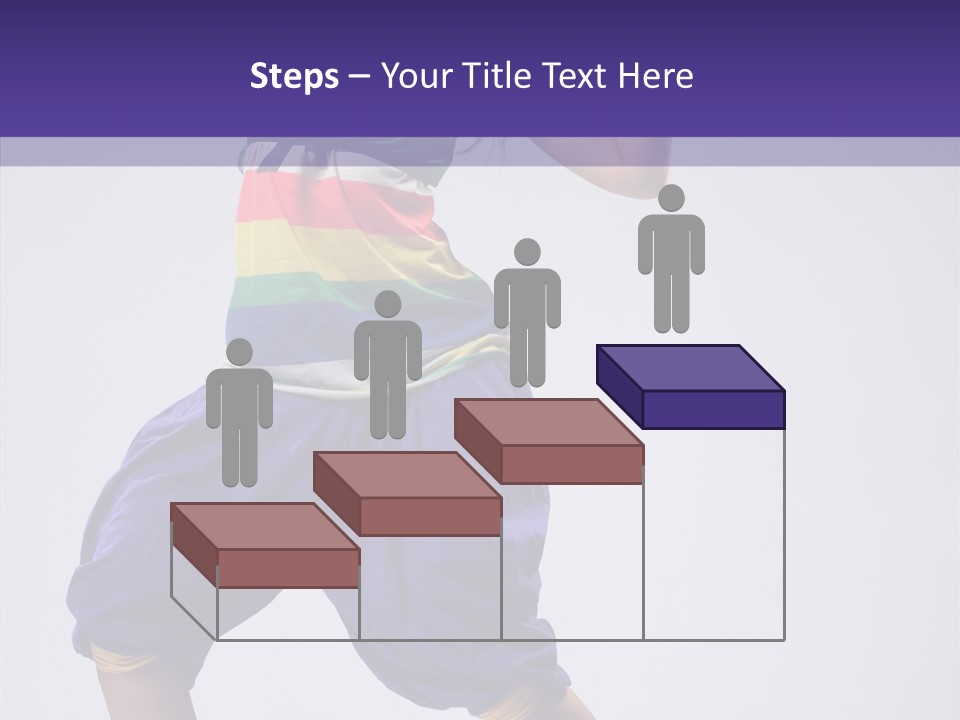 Dancing Rastafarian Clothing PowerPoint Template