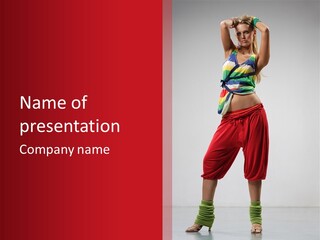 Cool Performance Ballet PowerPoint Template