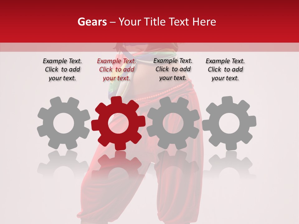 Cool Performance Ballet PowerPoint Template