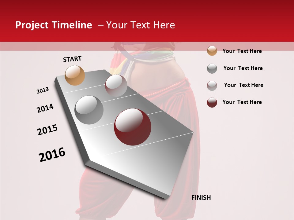 Cool Performance Ballet PowerPoint Template