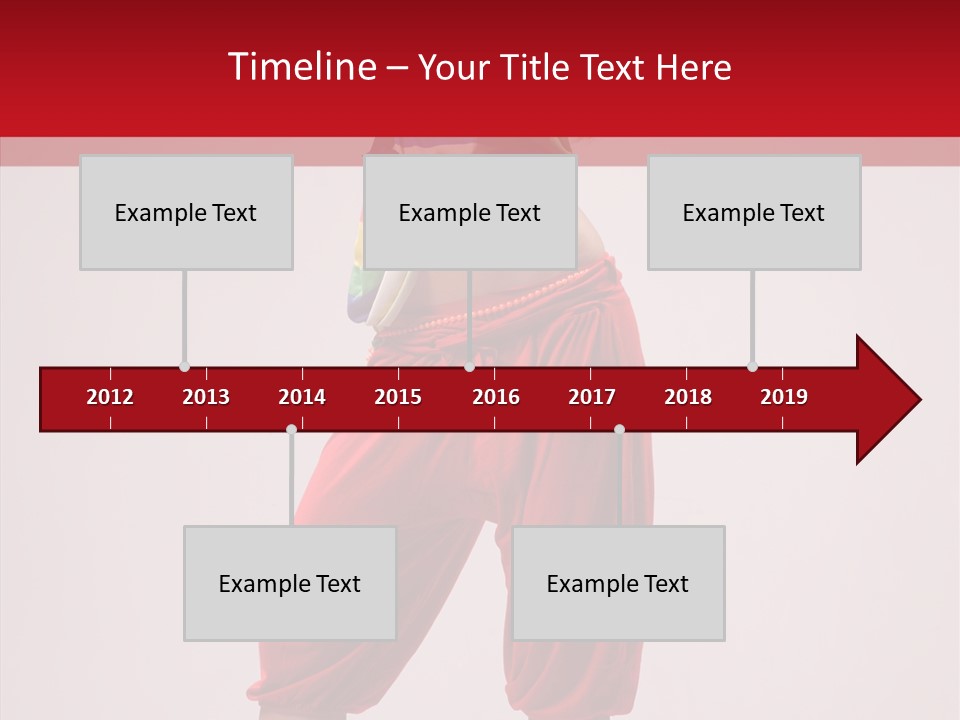 Cool Performance Ballet PowerPoint Template