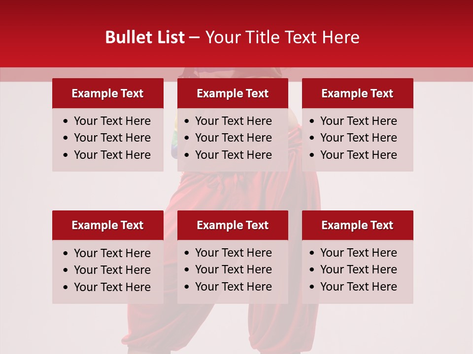 Cool Performance Ballet PowerPoint Template