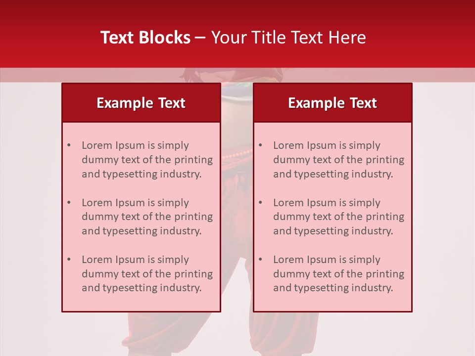 Cool Performance Ballet PowerPoint Template