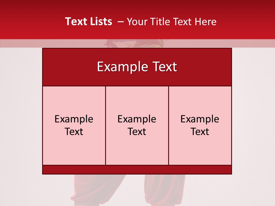 Cool Performance Ballet PowerPoint Template