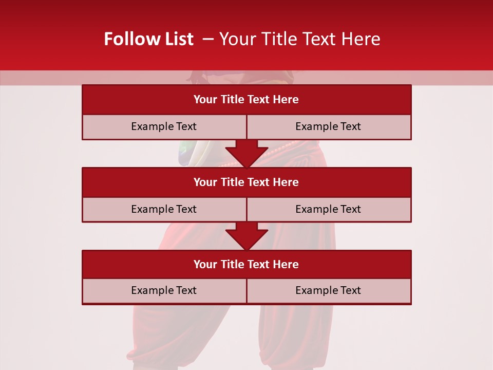 Cool Performance Ballet PowerPoint Template