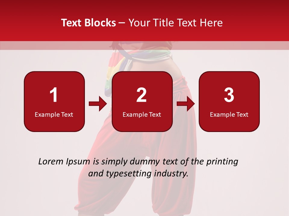 Cool Performance Ballet PowerPoint Template