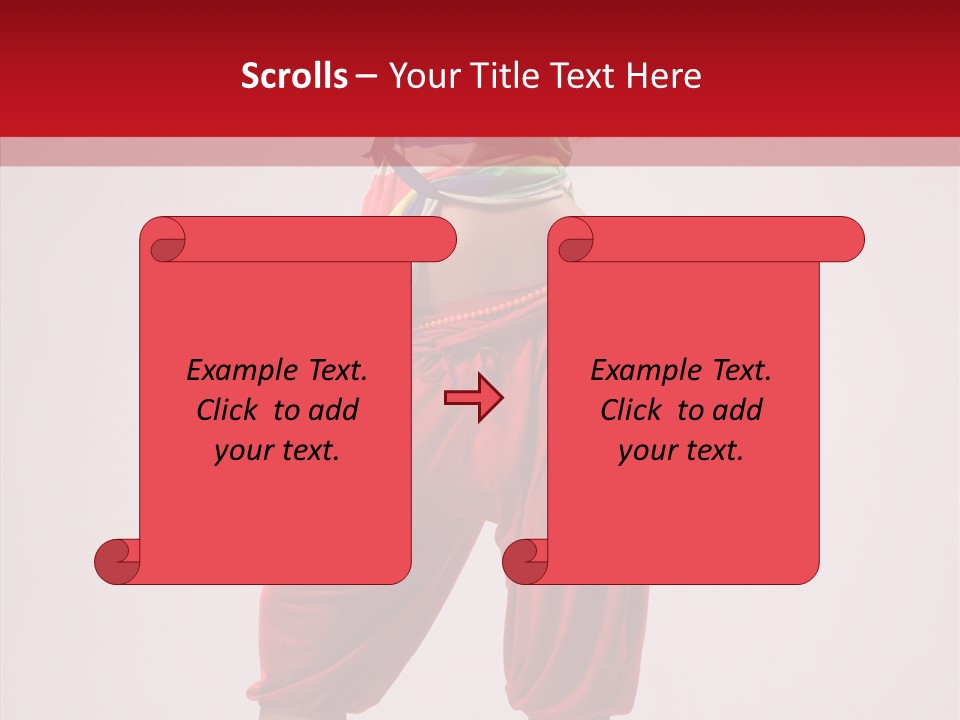 Cool Performance Ballet PowerPoint Template