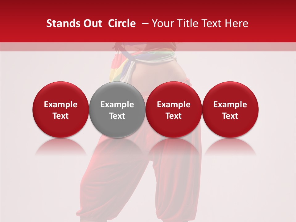 Cool Performance Ballet PowerPoint Template