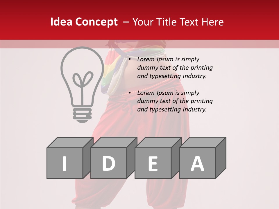 Cool Performance Ballet PowerPoint Template