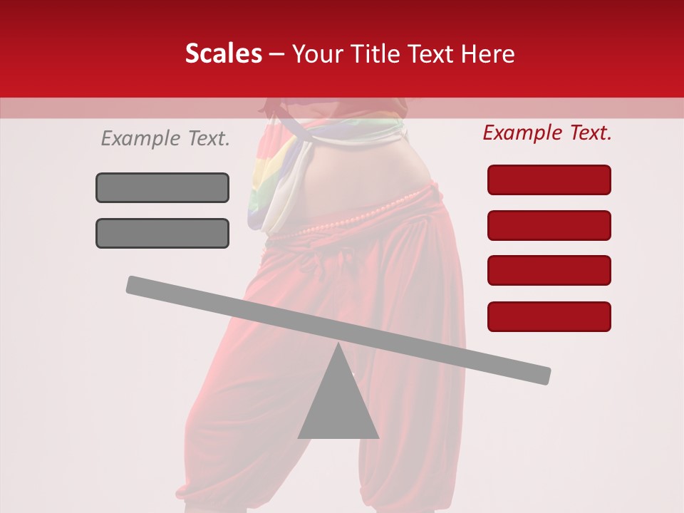 Cool Performance Ballet PowerPoint Template