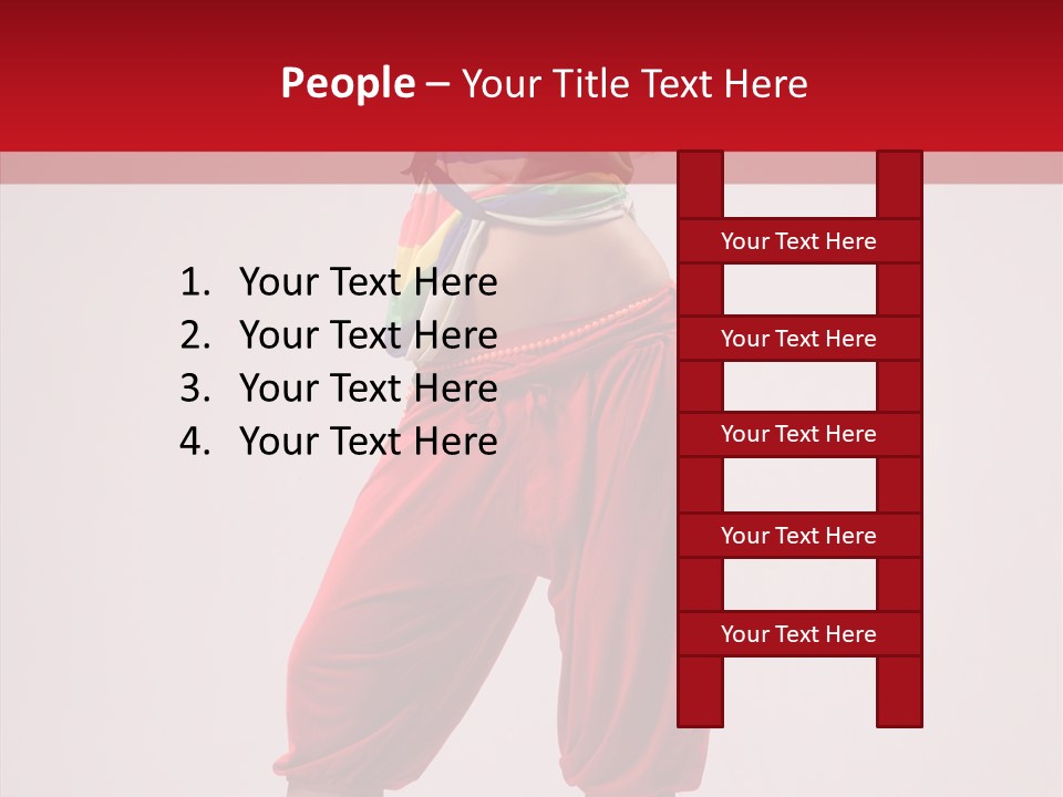 Cool Performance Ballet PowerPoint Template