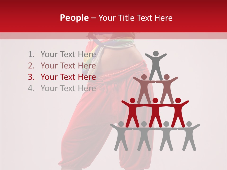 Cool Performance Ballet PowerPoint Template