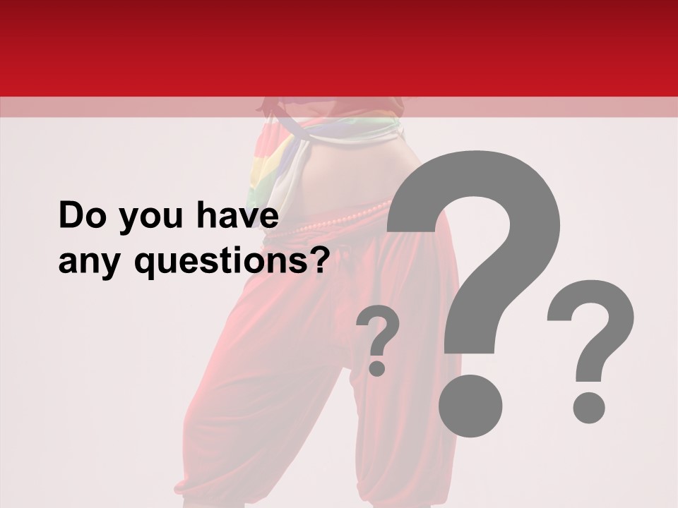 Cool Performance Ballet PowerPoint Template