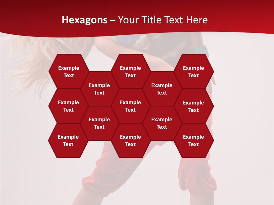 Dancing Ballet Stunt PowerPoint Template