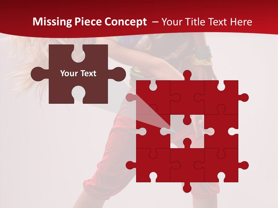 Dancing Ballet Stunt PowerPoint Template