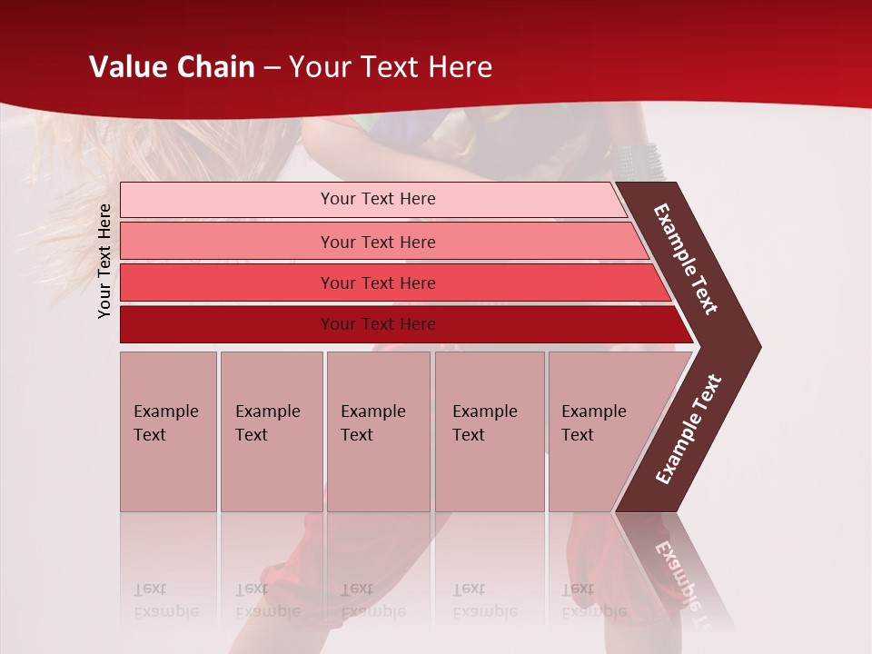 Dancing Ballet Stunt PowerPoint Template