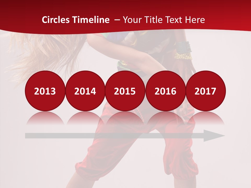 Dancing Ballet Stunt PowerPoint Template