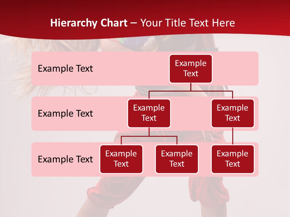 Dancing Ballet Stunt PowerPoint Template