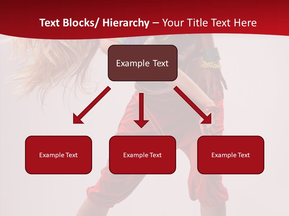 Dancing Ballet Stunt PowerPoint Template