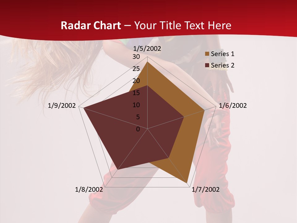 Dancing Ballet Stunt PowerPoint Template