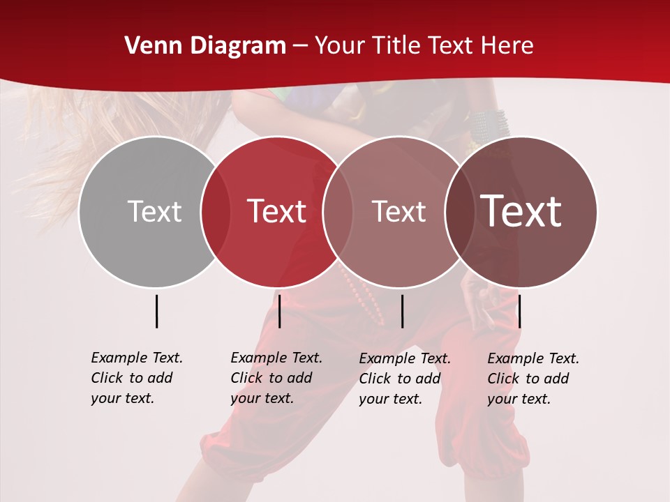 Dancing Ballet Stunt PowerPoint Template