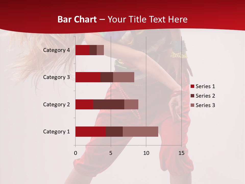 Dancing Ballet Stunt PowerPoint Template