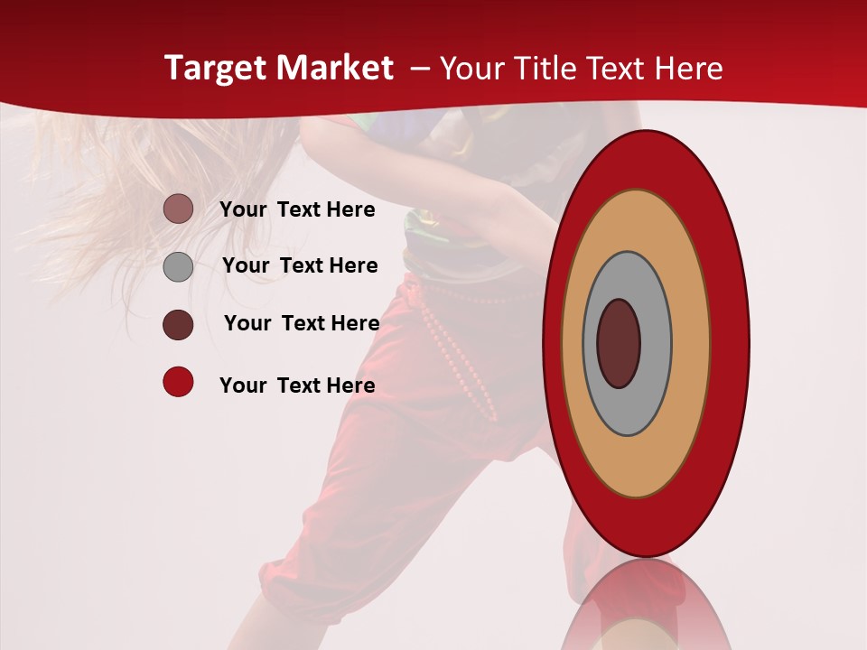 Dancing Ballet Stunt PowerPoint Template