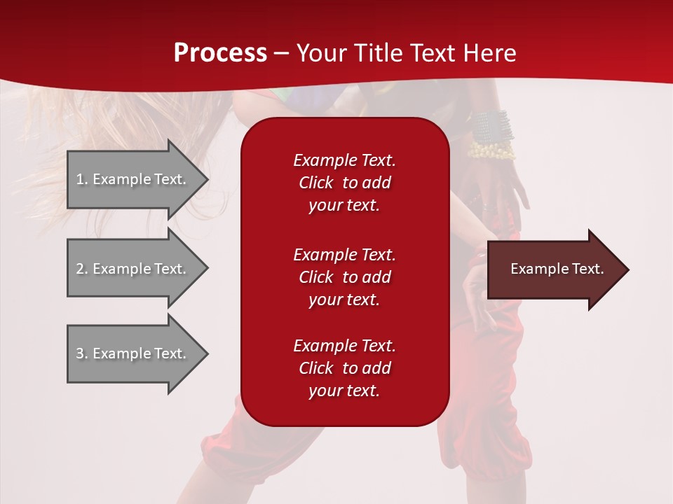 Dancing Ballet Stunt PowerPoint Template