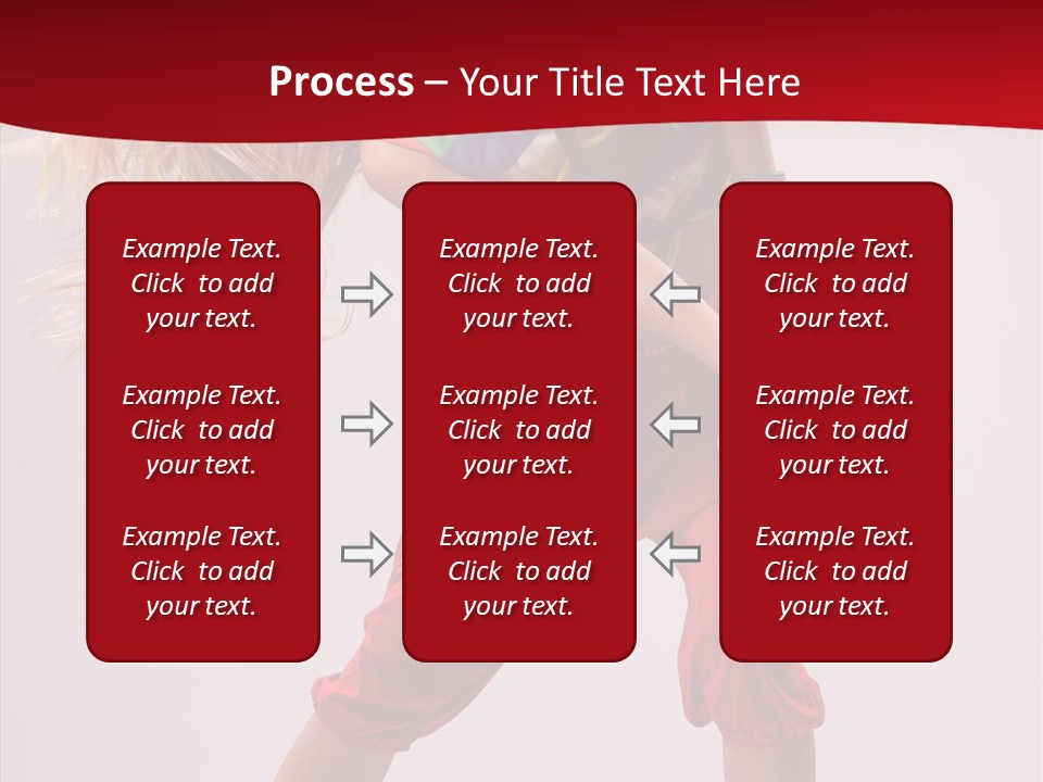 Dancing Ballet Stunt PowerPoint Template