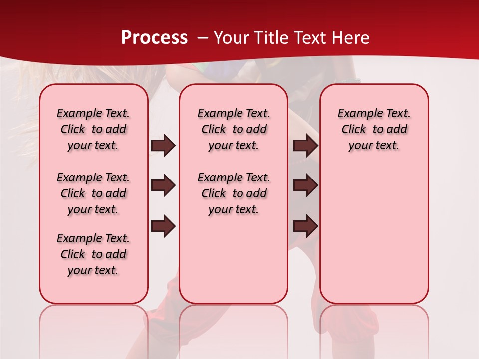 Dancing Ballet Stunt PowerPoint Template