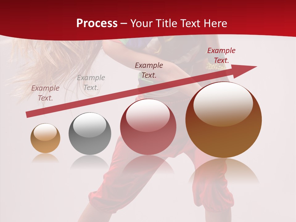 Dancing Ballet Stunt PowerPoint Template