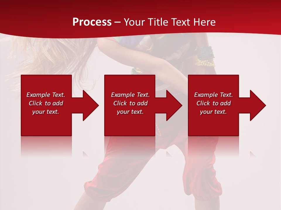 Dancing Ballet Stunt PowerPoint Template