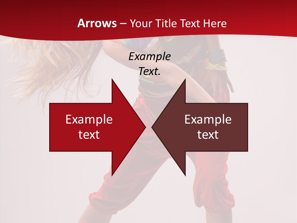 Dancing Ballet Stunt PowerPoint Template