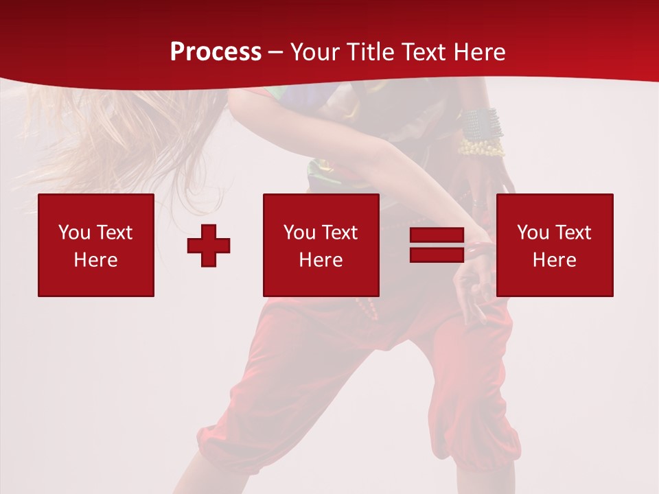 Dancing Ballet Stunt PowerPoint Template