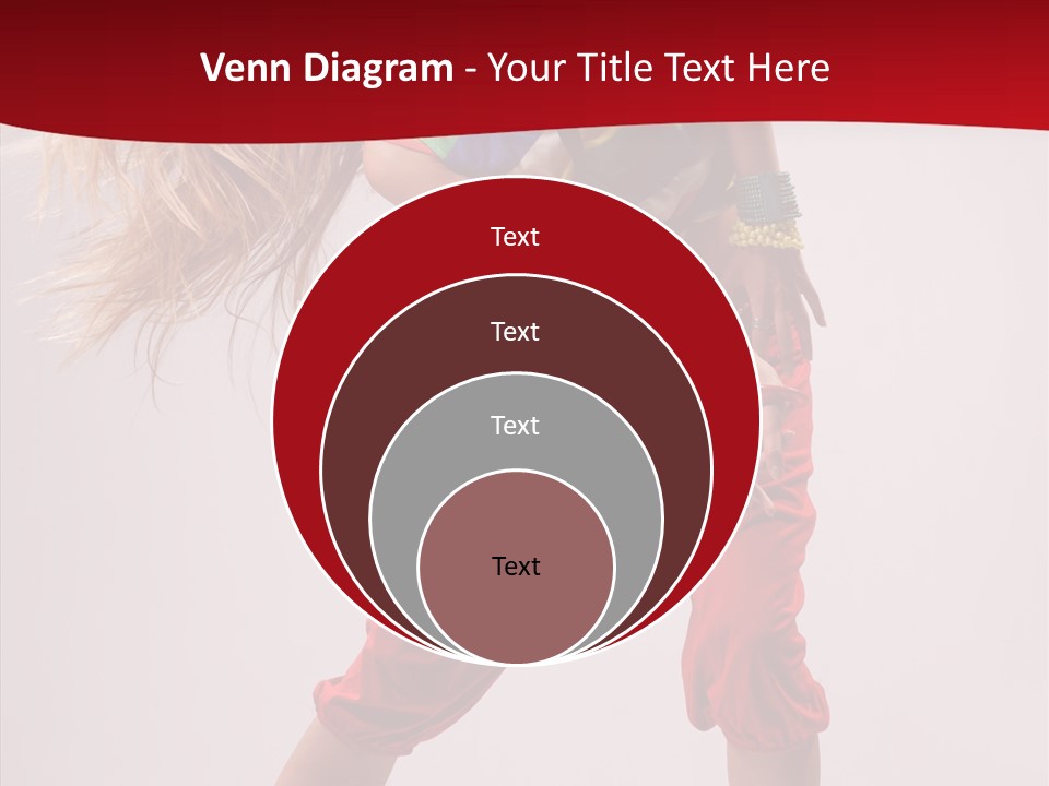 Dancing Ballet Stunt PowerPoint Template