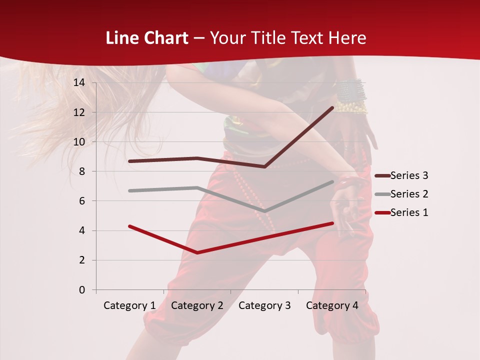 Dancing Ballet Stunt PowerPoint Template